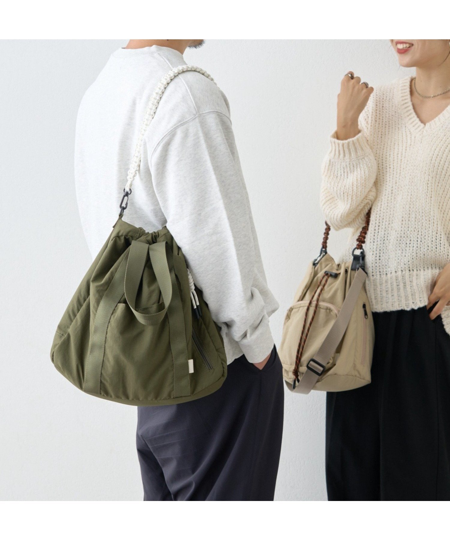 【チャオパニックティピー/CIAOPANIC TYPY】の【KAIRI企画】撥水ナイロン3WAYマルチBAG インテリア・キッズ・メンズ・レディースファッション・服の通販 founy(ファニー) ファッション Fashion レディースファッション Fashion for Women バッグ Bags おすすめ Recommended / Our Picks ジップ Zip, Zipper ポケット Pocket, Pocket Detail 旅行 Travel 日傘 Parasol, UV Umbrella カーキ|ID: prp329100004673030 ipo3291000000034117786