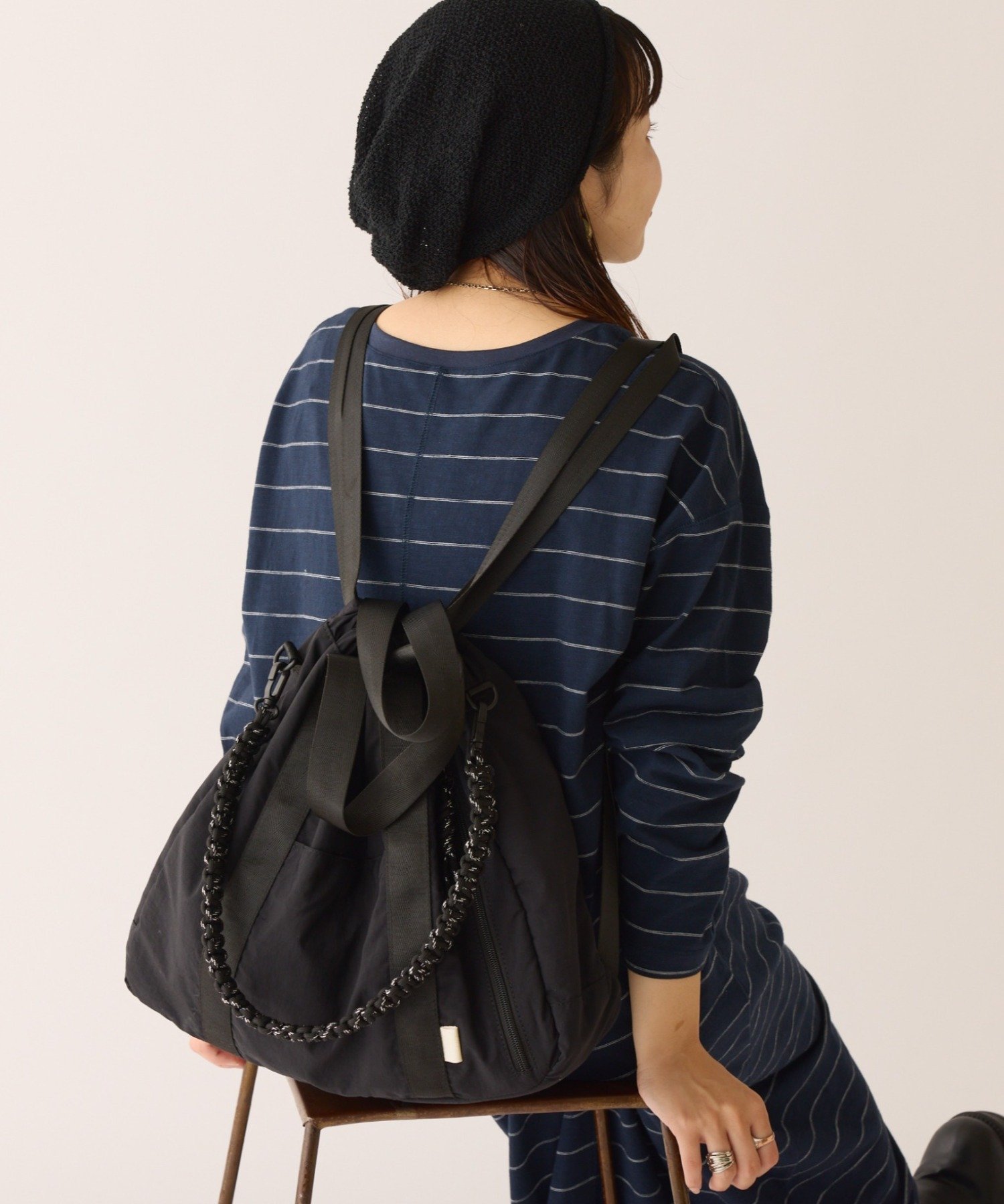 【チャオパニックティピー/CIAOPANIC TYPY】の【KAIRI企画】撥水ナイロン3WAYマルチBAG インテリア・キッズ・メンズ・レディースファッション・服の通販 founy(ファニー) ファッション Fashion レディースファッション Fashion for Women バッグ Bags おすすめ Recommended / Our Picks ジップ Zip, Zipper ポケット Pocket, Pocket Detail 旅行 Travel 日傘 Parasol, UV Umbrella ブラック|ID: prp329100004673030 ipo3291000000034117787