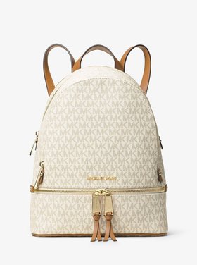 【マイケルコース/MICHAEL KORS】のRHEA ZIP バックパック ミディアム - MKシグネチャー マイケルコース 人気、トレンドファッション・服の通販 founy(ファニー) ファッション Fashion レディースファッション Fashion for Women バッグ Bags コレクション Collection, Seasonal Line ドロップ Drop Shoulder, Dropped Style ラグジュアリー Luxury, Elegant |ID:prp329100004673039