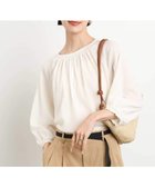 【ミッシェルクラン/MICHEL KLEIN】の主役TOPS ポコシアープルオーバー 人気、トレンドファッション・服の通販 founy(ファニー) ファッション Fashion レディースファッション Fashion for Women トップス・カットソー Cut & Sew Tops カジュアルプルオーバー・ニットトップス Pullovers & Knit Tops / Casual Pullovers エアリー Airy Texture 洗える Machine Washable カットソー Cut and Sewn Top 軽量 Lightweight, Ultra Light シアー Sheer, See-Through シャーリング Shirring, Ruched ストレッチ Stretch, Stretchy Fabric デニム Denim, Jeans Material バランス Balance, Style Balance ブラウジング Blouson Silhouette, Cinched Waist ボトム Bottoms, Lower Wear ワイド Wide, Wide Fit おすすめ Recommended / Our Picks 旅行 Travel thumbnail アイボリー|ID: prp329100004673045 ipo3291000000033776054