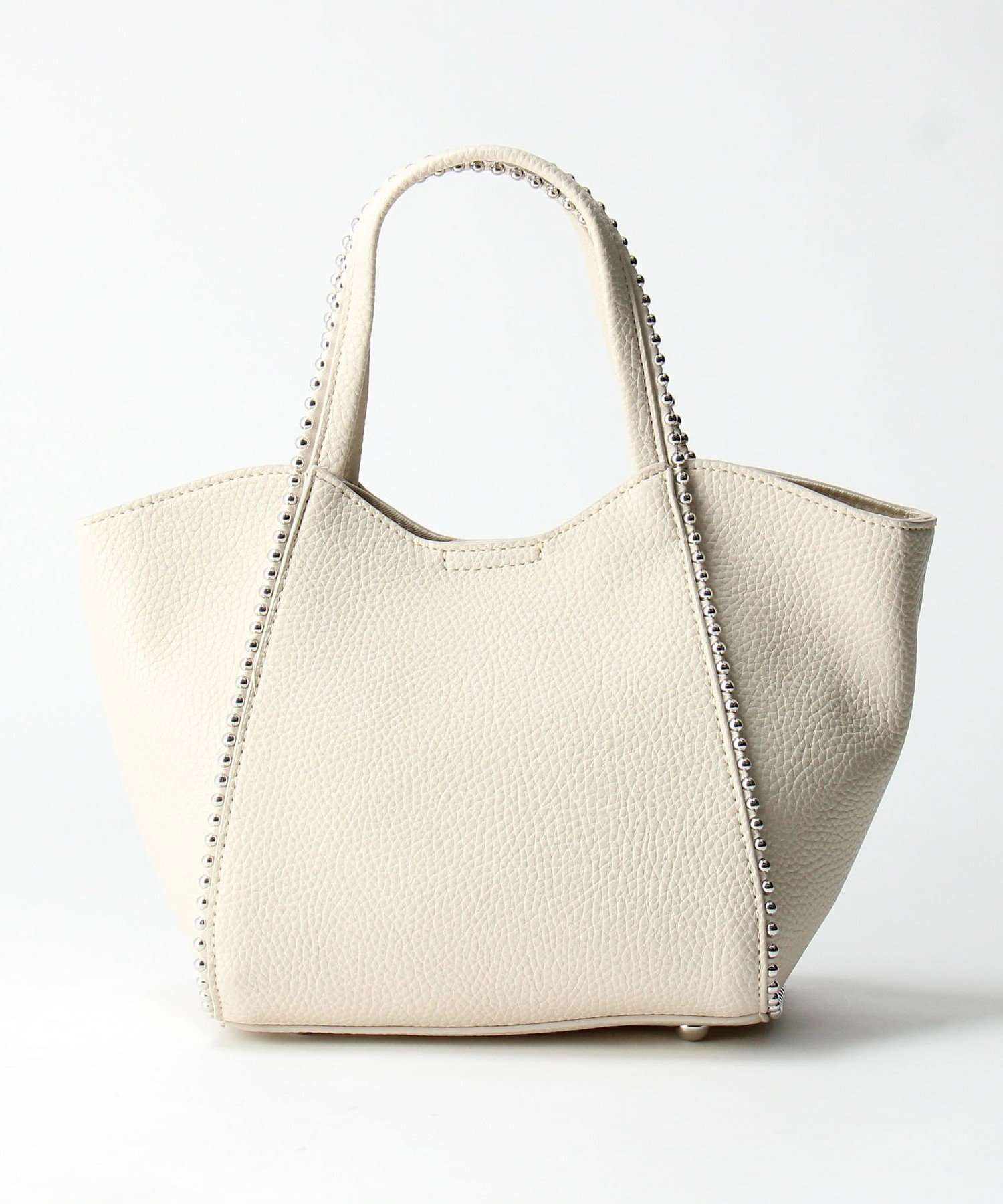 【ビューティ&ユース ユナイテッドアローズ/BEAUTY&YOUTH / UNITED ARROWS】のボールチェーン ミニトートバッグ -2WAY- インテリア・キッズ・メンズ・レディースファッション・服の通販 founy(ファニー) 　ファッション　Fashion　レディースファッション　Fashion for Women　バッグ　Bags　イエロー　Yellow　コンパクト　Compact, Small Size　ショルダー　Shoulder, Shoulder Strap　チェーン　Chain, Chain Strap　人気　Popular, Best Seller　おすすめ　Recommended / Our Picks　エレガント 上品　Elegant　ビジネス 仕事 通勤　Business / Work / Commuting　OFF WHITE|ID: prp329100004673075 ipo3291000000034610779