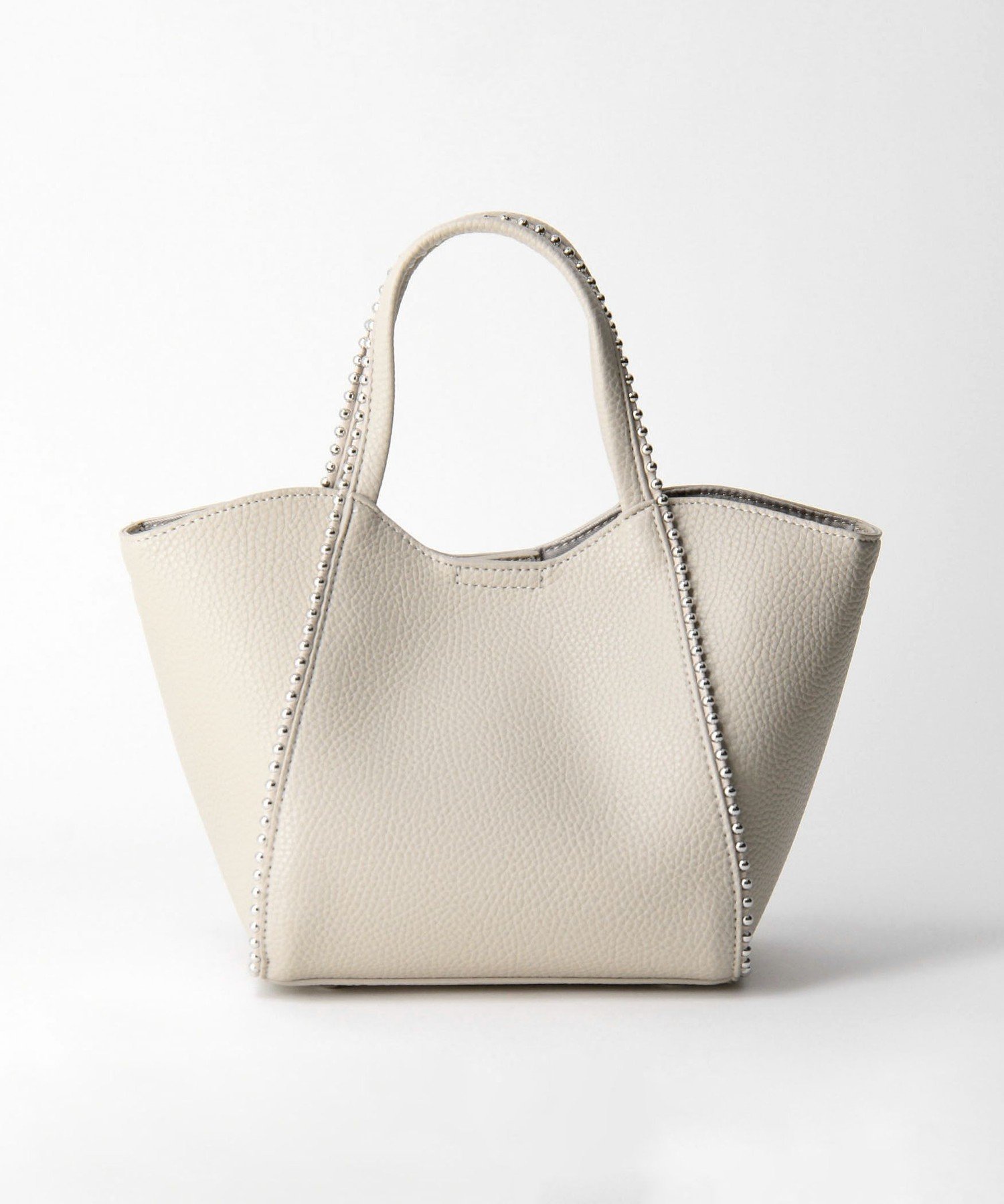 【ビューティ&ユース ユナイテッドアローズ/BEAUTY&YOUTH / UNITED ARROWS】のボールチェーン ミニトートバッグ -2WAY- インテリア・キッズ・メンズ・レディースファッション・服の通販 founy(ファニー) 　ファッション　Fashion　レディースファッション　Fashion for Women　バッグ　Bags　イエロー　Yellow　コンパクト　Compact, Small Size　ショルダー　Shoulder, Shoulder Strap　チェーン　Chain, Chain Strap　人気　Popular, Best Seller　おすすめ　Recommended / Our Picks　エレガント 上品　Elegant　ビジネス 仕事 通勤　Business / Work / Commuting　LT.GRAY|ID: prp329100004673075 ipo3291000000034610781