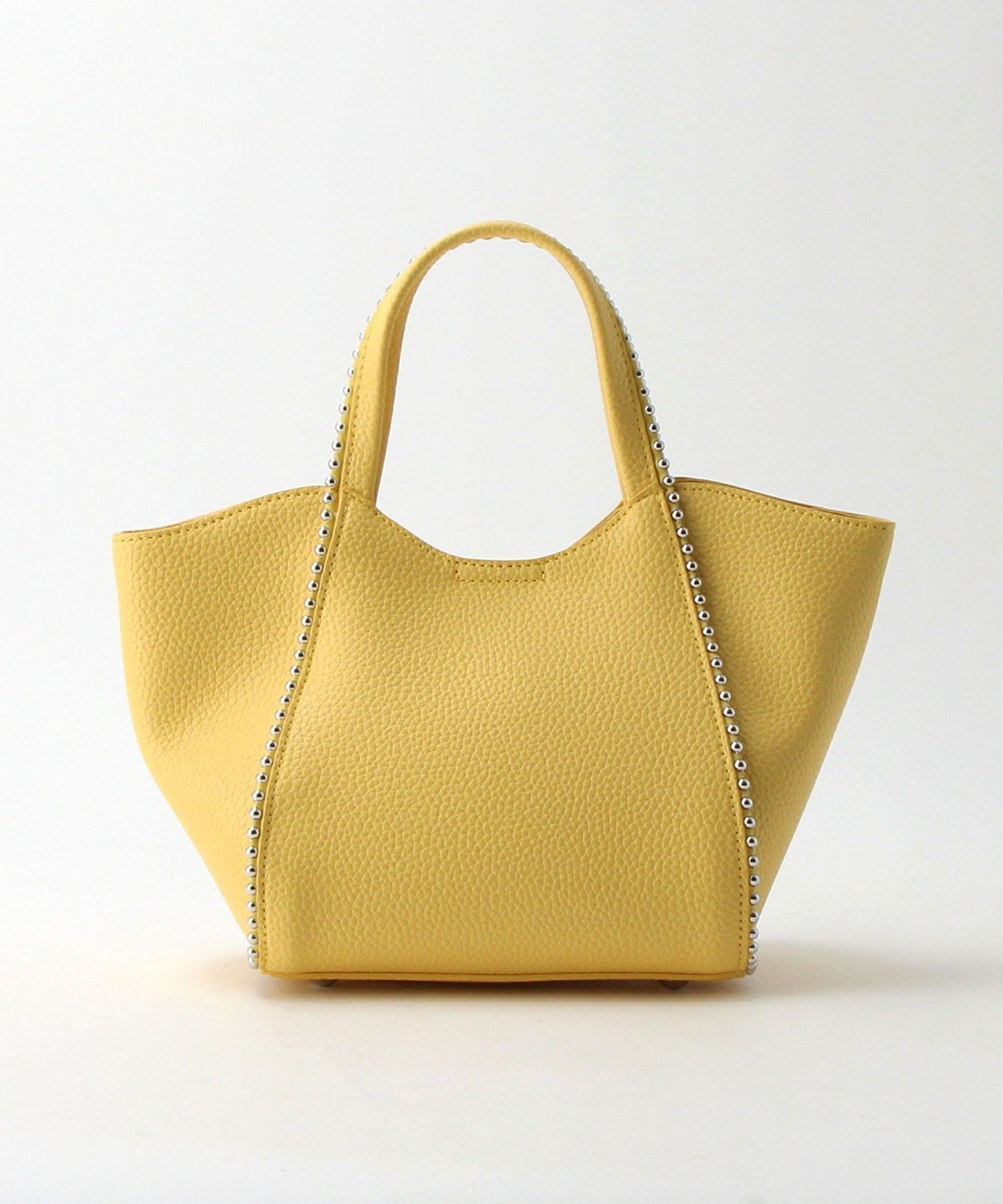 【ビューティ&ユース ユナイテッドアローズ/BEAUTY&YOUTH / UNITED ARROWS】のボールチェーン ミニトートバッグ -2WAY- インテリア・キッズ・メンズ・レディースファッション・服の通販 founy(ファニー) 　ファッション　Fashion　レディースファッション　Fashion for Women　バッグ　Bags　イエロー　Yellow　コンパクト　Compact, Small Size　ショルダー　Shoulder, Shoulder Strap　チェーン　Chain, Chain Strap　人気　Popular, Best Seller　おすすめ　Recommended / Our Picks　エレガント 上品　Elegant　ビジネス 仕事 通勤　Business / Work / Commuting　その他2|ID: prp329100004673075 ipo3291000000034610801