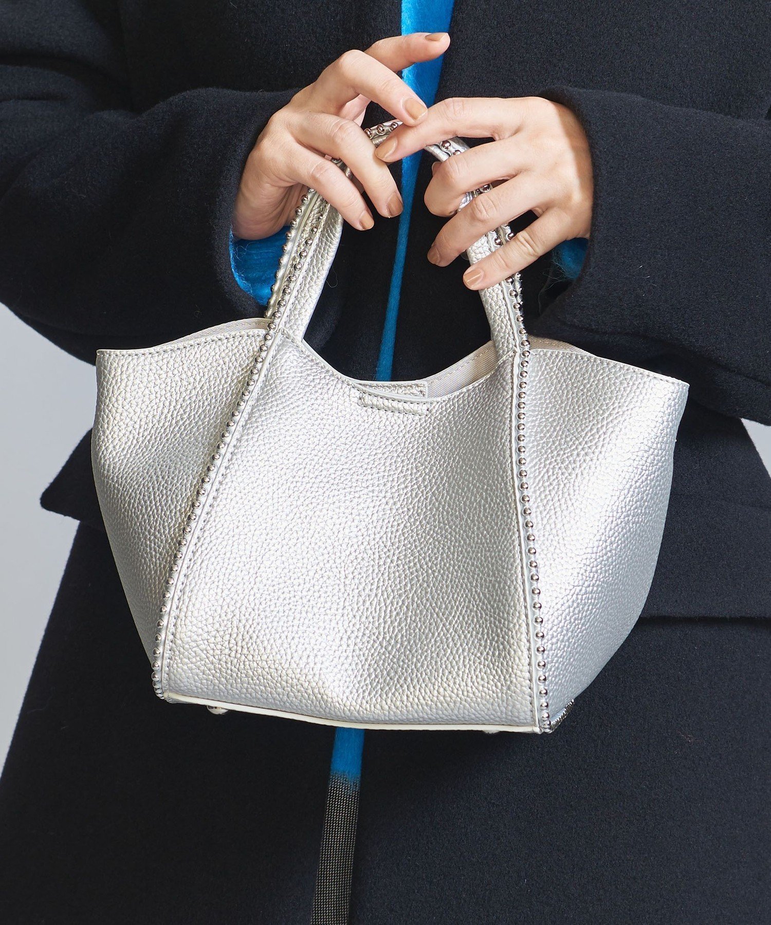 【ビューティ&ユース ユナイテッドアローズ/BEAUTY&YOUTH / UNITED ARROWS】のボールチェーン ミニトートバッグ -2WAY- インテリア・キッズ・メンズ・レディースファッション・服の通販 founy(ファニー) 　ファッション　Fashion　レディースファッション　Fashion for Women　バッグ　Bags　イエロー　Yellow　コンパクト　Compact, Small Size　ショルダー　Shoulder, Shoulder Strap　チェーン　Chain, Chain Strap　人気　Popular, Best Seller　おすすめ　Recommended / Our Picks　エレガント 上品　Elegant　ビジネス 仕事 通勤　Business / Work / Commuting　SILVER|ID: prp329100004673075 ipo3291000000035094130