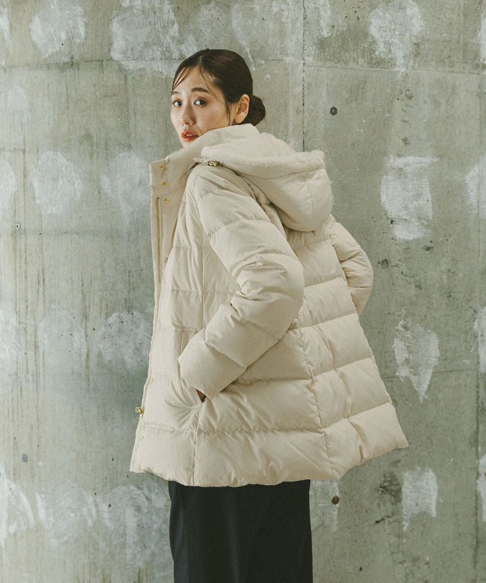 【グローバルワーク/GLOBAL WORK】のウツクシルエット撥水ダウンコート/497165 インテリア・キッズ・メンズ・レディースファッション・服の通販 founy(ファニー) https://founy.com/ ファッション Fashion レディースファッション Fashion for Women アウター Coat / Outerwear Collection コート・ロングコート・ピーコート Long Coats, Peacoats & More ダウンジャケット・軽量ダウン Warm & Lightweight Down Jackets ストレート Straight, Straight Cut ダウン Down, Puffer バランス Balance, Style Balance |ID: prp329100004673079 ipo3291000000034839215