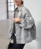 【フレームワーク/FRAMeWORK】の≪追加≫エクストララージデニムジャケット 人気、トレンドファッション・服の通販 founy(ファニー) ファッション Fashion レディースファッション Fashion for Women アウター Coat / Outerwear Collection レディースジャケット・軽アウター Jackets デニムジャケット / カジュアルアウター Denim Jackets おすすめ Recommended / Our Picks ジャケット Jacket, Outerwear スタイリッシュ Stylish, Fashionable デニム Denim, Jeans Material バランス Balance, Style Balance ワイド Wide, Wide Fit ヴィンテージ Vintage Style 再入荷 Restock / Back in Stock thumbnail グレーA|ID: prp329100004673092 ipo3291000000033776256