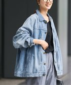 【フレームワーク/FRAMeWORK】の≪追加≫エクストララージデニムジャケット 人気、トレンドファッション・服の通販 founy(ファニー) ファッション Fashion レディースファッション Fashion for Women アウター Coat / Outerwear Collection レディースジャケット・軽アウター Jackets デニムジャケット / カジュアルアウター Denim Jackets おすすめ Recommended / Our Picks ジャケット Jacket, Outerwear スタイリッシュ Stylish, Fashionable デニム Denim, Jeans Material バランス Balance, Style Balance ワイド Wide, Wide Fit ヴィンテージ Vintage Style 再入荷 Restock / Back in Stock thumbnail ブルー A|ID: prp329100004673092 ipo3291000000033776257