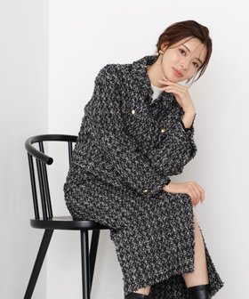 【プロポーション ボディドレッシング/PROPORTION BODY DRESSING】のラメツイードブルゾン 人気、トレンドファッション・服の通販 founy(ファニー) ファッション Fashion レディースファッション Fashion for Women アウター Coat / Outerwear Collection ブルゾンジャケット・スポーティアウター Blouson Jackets スニーカー Sneakers, Trainers セットアップ Set-Up, Coordinated Outfit タイトスカート Pencil Skirt, Tight Skirt ダウン Down, Puffer ツイード Twill, Twill Weave ブルゾン Blouson, Bomber Jacket ポケット Pocket, Pocket Detail マーメイド Mermaid, Fishtail Silhouette |ID:prp329100004673113