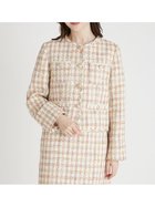 【セルフォード/CELFORD】のパイピングデザインツイードジャケット 人気、トレンドファッション・服の通販 founy(ファニー) ファッション Fashion レディースファッション Fashion for Women アウター Coat / Outerwear Collection レディースジャケット・軽アウター Jackets シルバー Silver, Metallic Silver ジャケット Jacket, Outerwear ツイード Twill, Twill Weave ブレード Braid, Decorative Trim ボックス Boxy, Box Shape ポケット Pocket, Pocket Detail エレガント 上品 Elegant 人気 Popular, Best Seller thumbnail MIX[930]|ID: prp329100004673163 ipo3291000000033776500