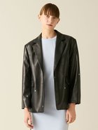【ファーファー/FURFUR】の【限定カラー】ローズ刺繍テーラードジャケット 人気、トレンドファッション・服の通販 founy(ファニー) ファッション Fashion レディースファッション Fashion for Women アウター Coat / Outerwear Collection レディースジャケット・軽アウター Jackets テーラードジャケット / 通勤・きれいめスタイル Tailored Jackets & Blazers ジャケット Jacket, Outerwear チェック Check, Plaid, Tartan トレンド Trend, Trending Now ローズ Rose, Rose Motif thumbnail BLK[009]|ID: prp329100004673166 ipo3291000000033776507