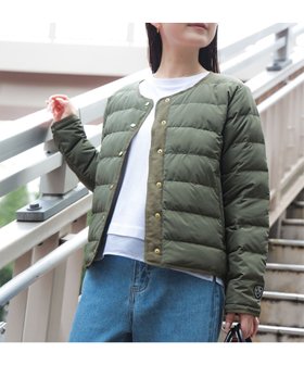 【ビームス ハート/BEAMS HEART】のフレンチ ショートダウンジャケット (S~L) 25AW レディース インナーダウン ノーカラー 秋 ライトアウター 人気、トレンドファッション・服の通販 founy(ファニー) ファッション Fashion レディースファッション Fashion for Women アウター Coat / Outerwear Collection レディースジャケット・軽アウター Jackets 2025年 2025 2025-2026秋冬・A/W Autumn/Winter 2025–26 AW25–26 おすすめ Recommended / Our Picks インナー Innerwear コンパクト Compact, Small Size シンプル Simple, Minimal ジャケット Jacket, Outerwear タートルネック Turtleneck, High Neck ダウン Down, Puffer バランス Balance, Style Balance フランス France, French フレンチ French, French Style 冬 Winter / This Winter 定番 Standard, Basic Item 秋 Autumn A/W・秋冬 Autumn/Winter |ID:prp329100004673205