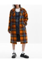 【デシグアル/Desigual】のNAPOLES マドラスチェック オーバーコート 人気、トレンドファッション・服の通販 founy(ファニー) ファッション Fashion レディースファッション Fashion for Women アウター Coat / Outerwear Collection コート・ロングコート・ピーコート Long Coats, Peacoats & More おすすめ Recommended / Our Picks インナー Innerwear オレンジ Orange クラシカル Classical, Vintage-Inspired スリム Slim, Slim Fit タイトスカート Pencil Skirt, Tight Skirt チェック Check, Plaid, Tartan バランス Balance, Style Balance フロント Front, Front Design ポケット Pocket, Pocket Detail モノトーン Monotone, Black and White thumbnail オレンジ/7002|ID: prp329100004673209 ipo3291000000033776680