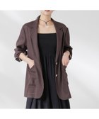 【ナノ ユニバース/nano universe】のカラミ織りシングルジャケット 人気、トレンドファッション・服の通販 founy(ファニー) ファッション Fashion レディースファッション Fashion for Women アウター Coat / Outerwear Collection レディースジャケット・軽アウター Jackets ウォッシャブル Machine Washable カーゴパンツ Cargo Pants, Utility Pants キャミワンピース Cami Dress, Slip Dress サテン Satin, Glossy Fabric ショルダー Shoulder, Shoulder Strap ジャケット Jacket, Outerwear スラックス Slacks, Dress Pants デニム Denim, Jeans Material ドロップ Drop Shoulder, Dropped Style メッシュ Mesh, Net Fabric リラックス Relax, Relaxed Fit ロング Long, Long-Length おすすめ Recommended / Our Picks 夏 Summer 2025年 2025 2025春夏・S/S Spring/Summer 2025 SS25 thumbnail ブラウン|ID: prp329100004673259 ipo3291000000033776887