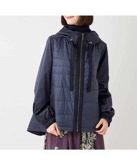 【ヒロコビス/HIROKO BIS】のパデッドジップアップジャケット 人気、トレンドファッション・服の通販 founy(ファニー) ファッション Fashion レディースファッション Fashion for Women アウター Coat / Outerwear Collection レディースジャケット・軽アウター Jackets おすすめ Recommended / Our Picks ジャケット Jacket, Outerwear タフタ Taffeta, Structured Fabric フレア Flare, Flared フロント Front, Front Design ヨーク Yoke, Yoke Design 冬 Winter / This Winter |ID:prp329100004673271