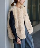 【フレームワーク/FRAMeWORK】の≪追加 ≫フェイクファーベスト 人気、トレンドファッション・服の通販 founy(ファニー) ファッション Fashion レディースファッション Fashion for Women アウター Coat / Outerwear Collection トップス・カットソー Cut & Sew Tops ベスト&ジレ / 重ね着スタイル Vests & Gilets エレガント 上品 Elegant コンパクト Compact, Small Size ジャケット Jacket, Outerwear スウェット / スエット Sweatshirt, Sweatwear デニム Denim, Jeans Material バランス Balance, Style Balance フェイクファー Faux Fur, Imitation Fur ベスト Vest, Waistcoat ポケット Pocket, Pocket Detail 再入荷 Restock / Back in Stock thumbnail ベージュ A|ID: prp329100004673283 ipo3291000000033882666