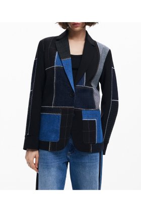 【デシグアル/Desigual】のC RDOBA ブレイザー 人気、トレンドファッション・服の通販 founy(ファニー) ファッション Fashion レディースファッション Fashion for Women カラフル Colorful Design シューズ Shoes, Footwear デニム Denim, Jeans Material パターン Pattern, Design Print パッチワーク Patchwork, Mixed Fabric プリント Print, Printed Pattern メンズ Men's, Menswear |ID:prp329100004673293