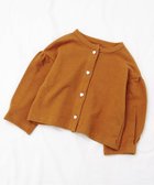 【エフオー オンラインストア/F.O.Online Store / KIDS】のWEB限定 ハートボタンカーディガン キャメル|ID: prp329100004673317 ipo3291000000033887862