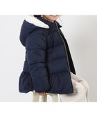 【デビロック/devirock / KIDS】の洗える ファイバーダウン フードが取り外せる ペプラム ジャケット ダウン 25AW Dネイビー|ID: prp329100004673324 ipo3291000000034043872