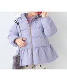 【デビロック/devirock / KIDS】の洗える ファイバーダウン フードが取り外せる ペプラム ジャケット ダウン 25AW Gブルー|ID: prp329100004673324 ipo3291000000035064213