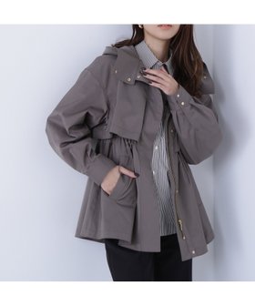 【ナチュラル ビューティー ベーシック/NATURAL BEAUTY BASIC】のフーディードロストブルゾン 人気、トレンドファッション・服の通販 founy(ファニー) ファッション Fashion レディースファッション Fashion for Women アウター Coat / Outerwear Collection ブルゾンジャケット・スポーティアウター Blouson Jackets ツイル Twist, Twisted Detail デニム Denim, Jeans Material ドローストリング Drawstring, Pull Cord ブルゾン Blouson, Bomber Jacket エレガント 上品 Elegant |ID:prp329100004673329