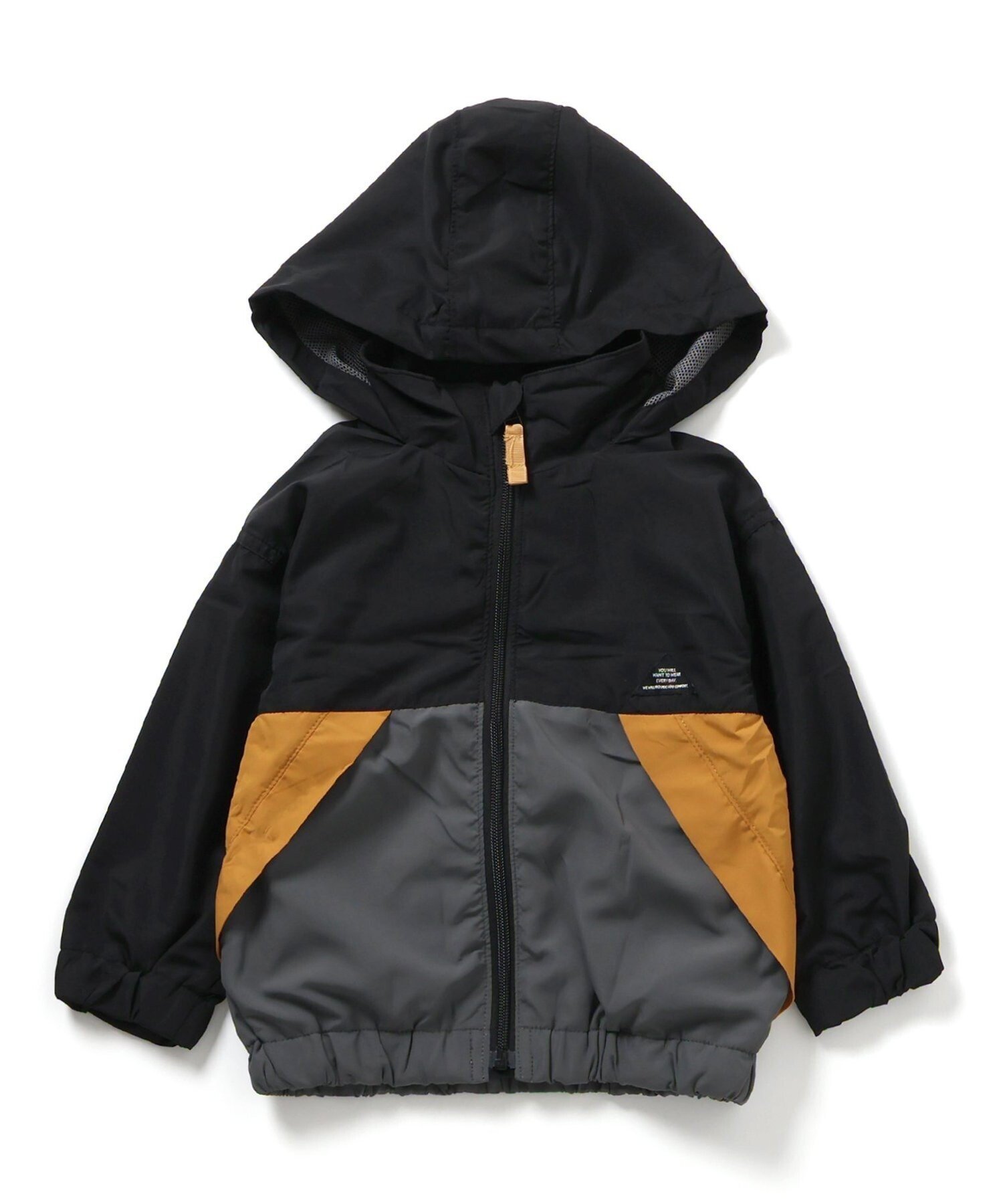 【エフオー オンラインストア/F.O.Online Store / KIDS】のカラバリウィンドブレーカー インテリア・キッズ・メンズ・レディースファッション・服の通販 founy(ファニー) 　ファッション　Fashion　キッズファッション　Fashion for Kids　2025年　2025　2025-2026秋冬・A/W　Autumn/Winter 2025–26 AW25–26　パーカー　Hoodie, Parka　人気　Popular, Best Seller　ブラック|ID: prp329100004673345 ipo3291000000033777189