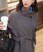 【フリーズマート/FREE'S MART】の累計販売5000枚!選べる4色 スタンドカラーメルトンロングコート 人気、トレンドファッション・服の通販 founy(ファニー) ファッション Fashion レディースファッション Fashion for Women アウター Coat / Outerwear Collection コート・ロングコート・ピーコート Long Coats, Peacoats & More インナー Innerwear スタンド Stand Collar, Upright Stand スリーブ Sleeve, Long Sleeve / Short Sleeve フェルト Felt, Felt Fabric メルトン Melton, Heavy Wool ロング Long, Long-Length 防寒 Cold Protection, Winter-Ready thumbnail グレー1|ID: prp329100004673366 ipo3291000000034249663