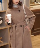 【フリーズマート/FREE'S MART】の累計販売5000枚!選べる4色 スタンドカラーメルトンロングコート 人気、トレンドファッション・服の通販 founy(ファニー) ファッション Fashion レディースファッション Fashion for Women アウター Coat / Outerwear Collection コート・ロングコート・ピーコート Long Coats, Peacoats & More インナー Innerwear スタンド Stand Collar, Upright Stand スリーブ Sleeve, Long Sleeve / Short Sleeve フェルト Felt, Felt Fabric メルトン Melton, Heavy Wool ロング Long, Long-Length 防寒 Cold Protection, Winter-Ready thumbnail モカ1|ID: prp329100004673366 ipo3291000000034249674