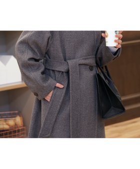 【フリーズマート/FREE'S MART】の累計販売5000枚!選べる4色 スタンドカラーメルトンロングコート 人気、トレンドファッション・服の通販 founy(ファニー) ファッション Fashion レディースファッション Fashion for Women アウター Coat / Outerwear Collection コート・ロングコート・ピーコート Long Coats, Peacoats & More インナー Innerwear スタンド Stand Collar, Upright Stand スリーブ Sleeve, Long Sleeve / Short Sleeve フェルト Felt, Felt Fabric メルトン Melton, Heavy Wool ロング Long, Long-Length 防寒 Cold Protection, Winter-Ready |ID:prp329100004673366