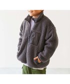 【デビロック/devirock / KIDS】の洗える アウトドア ボアジャケット ブルゾン アウター ジャケット 25AW 009-チャコール|ID: prp329100004673372 ipo3291000000034064812