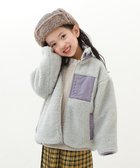 【デビロック/devirock / KIDS】の洗える アウトドア ボアジャケット ブルゾン アウター ジャケット 25AW 006-Lグレー|ID: prp329100004673372 ipo3291000000034064818