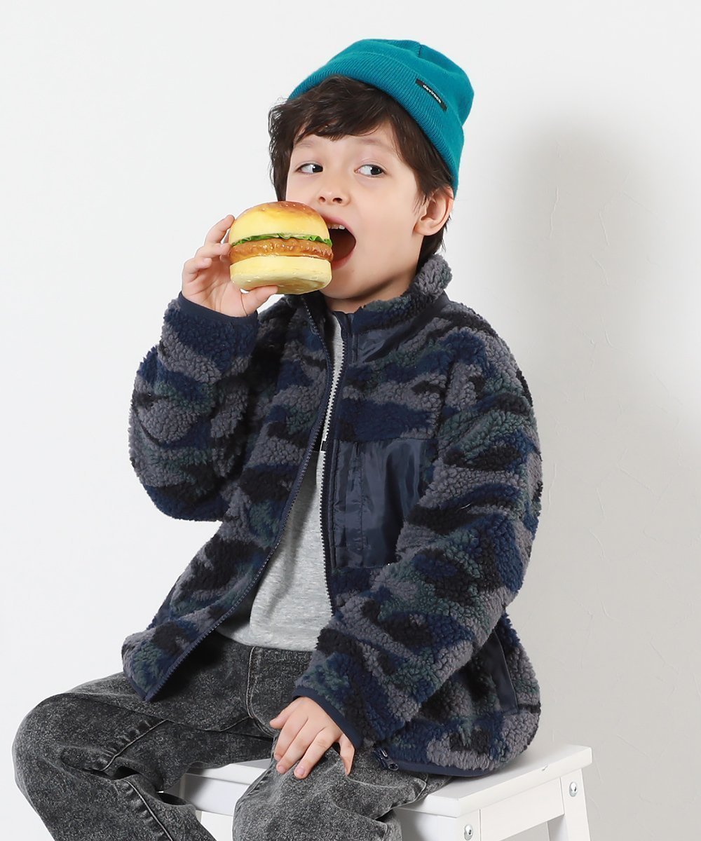 【デビロック/devirock / KIDS】の洗える アウトドア ボアジャケット ブルゾン アウター ジャケット 25AW インテリア・キッズ・メンズ・レディースファッション・服の通販 founy(ファニー) ファッション Fashion キッズファッション Fashion for Kids アウター Coat Outerwear /Kids アウトドア Outdoor Clothing 洗える Machine Washable ジャケット Jacket, Outerwear トレンド Trend, Trending Now ブルゾン Blouson, Bomber Jacket ポケット Pocket, Pocket Detail 冬 Winter / This Winter おすすめ Recommended / Our Picks 2025年 2025 2025-2026秋冬・A/W Autumn/Winter 2025–26 AW25–26 008-カモフラ-Dネイビー|ID: prp329100004673372 ipo3291000000034064821