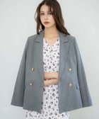 【ノエラ/Noela】の【新色追加】ゴールドボタンジャケット 人気、トレンドファッション・服の通販 founy(ファニー) ファッション Fashion レディースファッション Fashion for Women アウター Coat / Outerwear Collection レディースジャケット・軽アウター Jackets ジャケット Jacket, Outerwear チェック Check, Plaid, Tartan ポケット Pocket, Pocket Detail エレガント 上品 Elegant 秋 Autumn thumbnail グレー|ID: prp329100004673416 ipo3291000000033777457