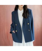 【ノエラ/Noela】の【新色追加】ゴールドボタンジャケット 人気、トレンドファッション・服の通販 founy(ファニー) ファッション Fashion レディースファッション Fashion for Women アウター Coat / Outerwear Collection レディースジャケット・軽アウター Jackets ジャケット Jacket, Outerwear チェック Check, Plaid, Tartan ポケット Pocket, Pocket Detail エレガント 上品 Elegant 秋 Autumn thumbnail ネイビー|ID: prp329100004673416 ipo3291000000034353875