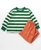 【エフオー オンラインストア/F.O.Online Store / KIDS】のWEB限定 バラエティーパジャマ 人気、トレンドファッション・服の通販 founy(ファニー) ファッション Fashion キッズファッション Fashion for Kids シンプル Simple, Minimal パジャマ Pajamas, Sleepwear プチプライス・低価格 Affordable / Budget Price ボーダー Border, Stripe モチーフ Motif, Design Theme モノトーン Monotone, Black and White 人気 Popular, Best Seller A/W・秋冬 Autumn/Winter 長袖 Long Sleeve, Full Sleeve thumbnail グリーン|ID: prp329100004673447 ipo3291000000033923865