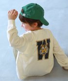 【デビロック/devirock / KIDS】の綿100% デビラボ BIGシルエット プリント袖リブ 長袖Tシャツ ロンT トップス 25AW 006-トラ-オフホワイト|ID: prp329100004673491 ipo3291000000034088036