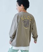 【デビロック/devirock / KIDS】の綿100% デビラボ BIGシルエット プリント袖リブ 長袖Tシャツ ロンT トップス 25AW 008-ブルドッグ-Dグレージュ|ID: prp329100004673491 ipo3291000000034088038