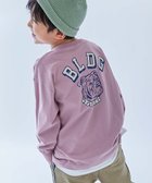 【デビロック/devirock / KIDS】の綿100% デビラボ BIGシルエット プリント袖リブ 長袖Tシャツ ロンT トップス 25AW 009-ブルドッグ-くすみピンク|ID: prp329100004673491 ipo3291000000034088039