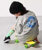 【デビロック/devirock / KIDS】の綿100% デビラボ BIGシルエット プリント袖リブ 長袖Tシャツ ロンT トップス 25AW 010-ロゴ2-杢グレー|ID: prp329100004673491 ipo3291000000034088040