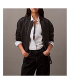【カルバンクライン/Calvin Klein】の【公式ショップ】 カルバンクライン ロングスリーブナイロンボンバージャケット Calvin Klein Jeans 40WL591 Black|ID: prp329100004673508 ipo3291000000033980079