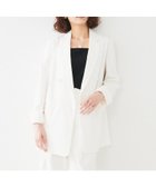 【アンタイトル/UNTITLED】の【セットアップ可能/オンオフ】ラミー混 ダブルブレストジャケット オフホワイト|ID: prp329100004673513 ipo3291000000034461217