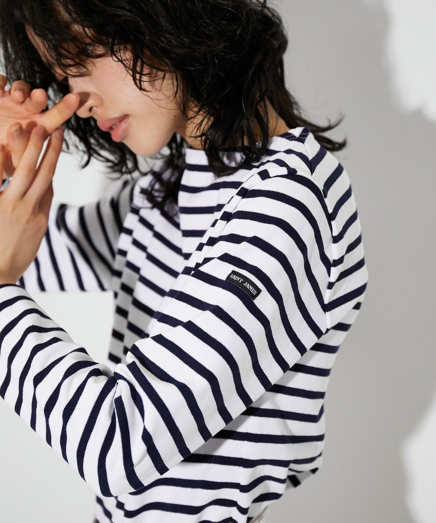 【アダム エ ロペ/ADAM ET ROPE'】の【SAINT JAMES for ADAM ET ROPE 】セントジェームス別注OUESSANT 人気、トレンドファッション・服の通販 founy(ファニー) 　ファッション　Fashion　レディースファッション　Fashion for Women　イエロー　Yellow　春　Spring　コレクション　Collection, Seasonal Line　コンパクト　Compact, Small Size　スペシャル　Special, Limited Edition　スラックス　Slacks, Dress Pants　セーター　Sweater, Knitwear　定番　Standard, Basic Item　人気　Popular, Best Seller　フランス　France, French　フレンチ　French, French Style　別注　Limited Edition, Custom Order　S/S・春夏　SS, Spring/Summer, Warm Season　夏　Summer　2024年　2024　2024春夏・S/S　Spring/Summer 2024 SS24　ビジネス 仕事 通勤　Business / Work / Commuting　 other-1|ID: prp329100004673668 ipo3291000000033845784