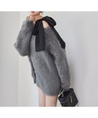 【ナイスクラップ/NICE CLAUP】の【PremiumOrder】メリーカールチュニックニット 人気、トレンドファッション・服の通販 founy(ファニー) ファッション Fashion レディースファッション Fashion for Women トップス・カットソー Cut & Sew Tops ニット Knit Tops & Sweaters 2025年 2025 2025-2026秋冬・A/W Autumn/Winter 2025–26 AW25–26 おすすめ Recommended / Our Picks インナー Innerwear チュニック Tunic, Long Top デニム Denim, Jeans Material トレンド Trend, Trending Now ハイネック High Neck, Mock Neck バランス Balance, Style Balance ボトム Bottoms, Lower Wear リラックス Relax, Relaxed Fit ロング Long, Long-Length thumbnail チャコールグレー|ID: prp329100004673673 ipo3291000000033778459