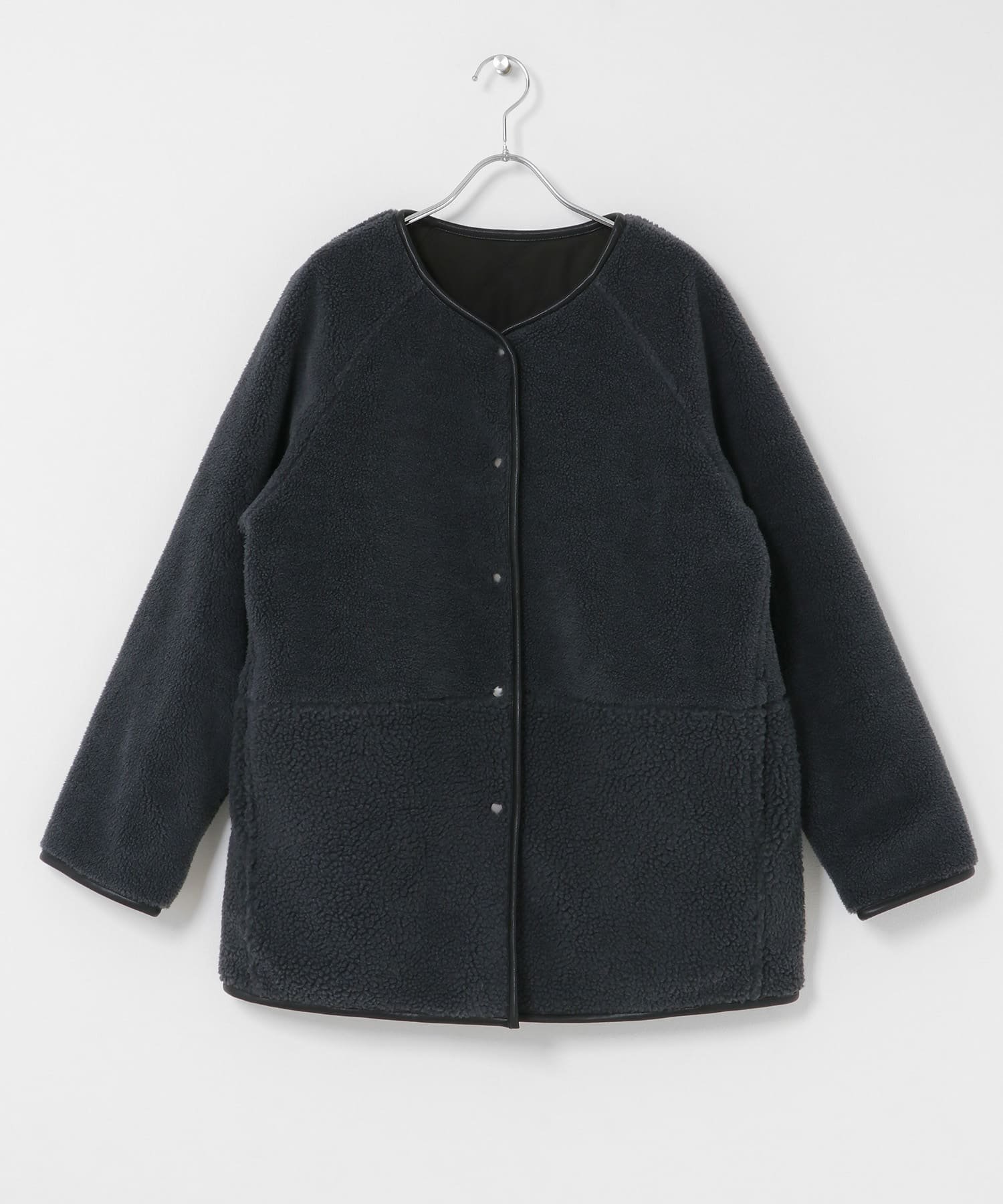 【サニーレーベル/Sonny Label / URBAN RESEARCH】のリバーシブルボア撥水キルティングコート インテリア・キッズ・メンズ・レディースファッション・服の通販 founy(ファニー) 　ファッション　Fashion　レディースファッション　Fashion for Women　アウター　Coat / Outerwear Collection　コート・ロングコート・ピーコート　Long Coats, Peacoats & More　2025年　2025　2025-2026秋冬・A/W　Autumn/Winter 2025–26 AW25–26　冬　Winter / This Winter　おすすめ　Recommended / Our Picks　キルティング　Quilted, Quilting　ミドル　Middle Length, Mid Height　リバーシブル　Reversible, Two-Sided　人気　Popular, Best Seller　A/W・秋冬　Autumn/Winter　防寒　Cold Protection, Winter-Ready　ブラック|ID: prp329100004673683 ipo3291000000033778490