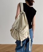 【キャナルジーン/CANAL JEAN】のEl mar(エルマール) ドローストリングバックパック/ナップサック 人気、トレンドファッション・服の通販 founy(ファニー) ファッション Fashion レディースファッション Fashion for Women バッグ Bags おすすめ Recommended / Our Picks アウトドア Outdoor Clothing クッション Cushion, Throw Pillow ショルダー Shoulder, Shoulder Strap ドローストリング Drawstring, Pull Cord ブランケット Blanket, Throw Blanket ポケット Pocket, Pocket Detail 旅行 Travel 軽量 Lightweight, Ultra Light thumbnail ライトベージュ|ID: prp329100004673715 ipo3291000000033778587