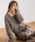 【ドロワット ロートレアモン/Droite Lautreamont】の【カタログ掲載】FOX/CASHMEREカーディガン≪手洗い可能≫ ブラウン|ID: prp329100004673721 ipo3291000000033778614