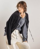 【ドロワット ロートレアモン/Droite Lautreamont】の【カタログ掲載】FOX/CASHMEREカーディガン≪手洗い可能≫ ブラック|ID: prp329100004673721 ipo3291000000033778615