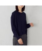 【コムサイズム/COMME CA ISM】の【ウォッシャブル】UVカット ベーシック クルーネックカーディガン ネイビー|ID: prp329100004673729 ipo3291000000033778642