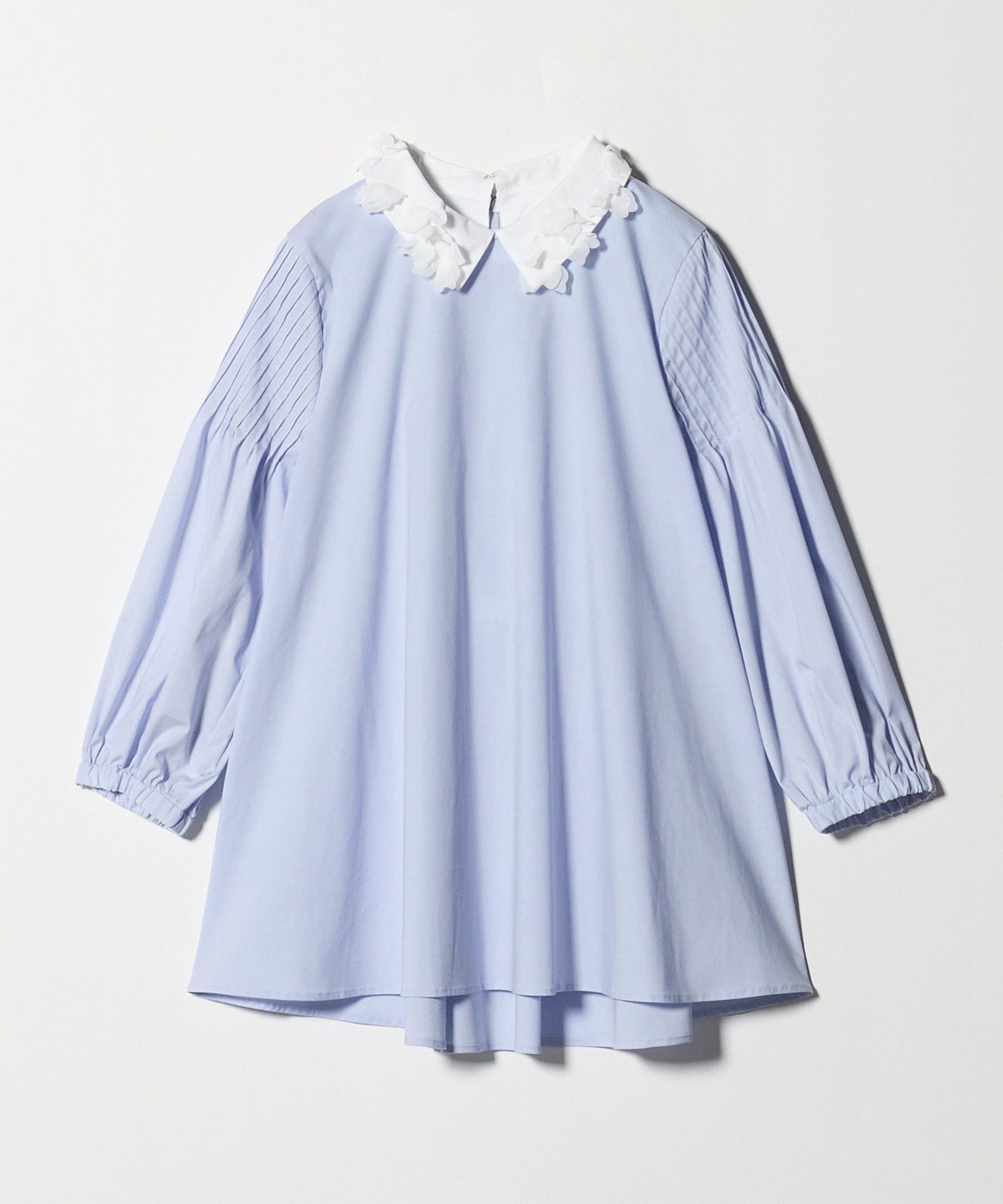 【ユナイテッドアローズ/UNITED ARROWS】の2WAYカラー ブラウス-ウォッシャブル- インテリア・キッズ・メンズ・レディースファッション・服の通販 founy(ファニー) 　ファッション　Fashion　レディースファッション　Fashion for Women　トップス・カットソー　Cut & Sew Tops　シャツ・ブラウス・オフィスカジュアル　Elegant Blouses & Button-Ups　おすすめ　Recommended / Our Picks　ウォッシャブル　Machine Washable　シンプル　Simple, Minimal　スラックス　Slacks, Dress Pants　セットアップ　Set-Up, Coordinated Outfit　センター　Center, Center Line　タイトスカート　Pencil Skirt, Tight Skirt　モチーフ　Motif, Design Theme　LT.BLUE|ID: prp329100004673737 ipo3291000000033778671