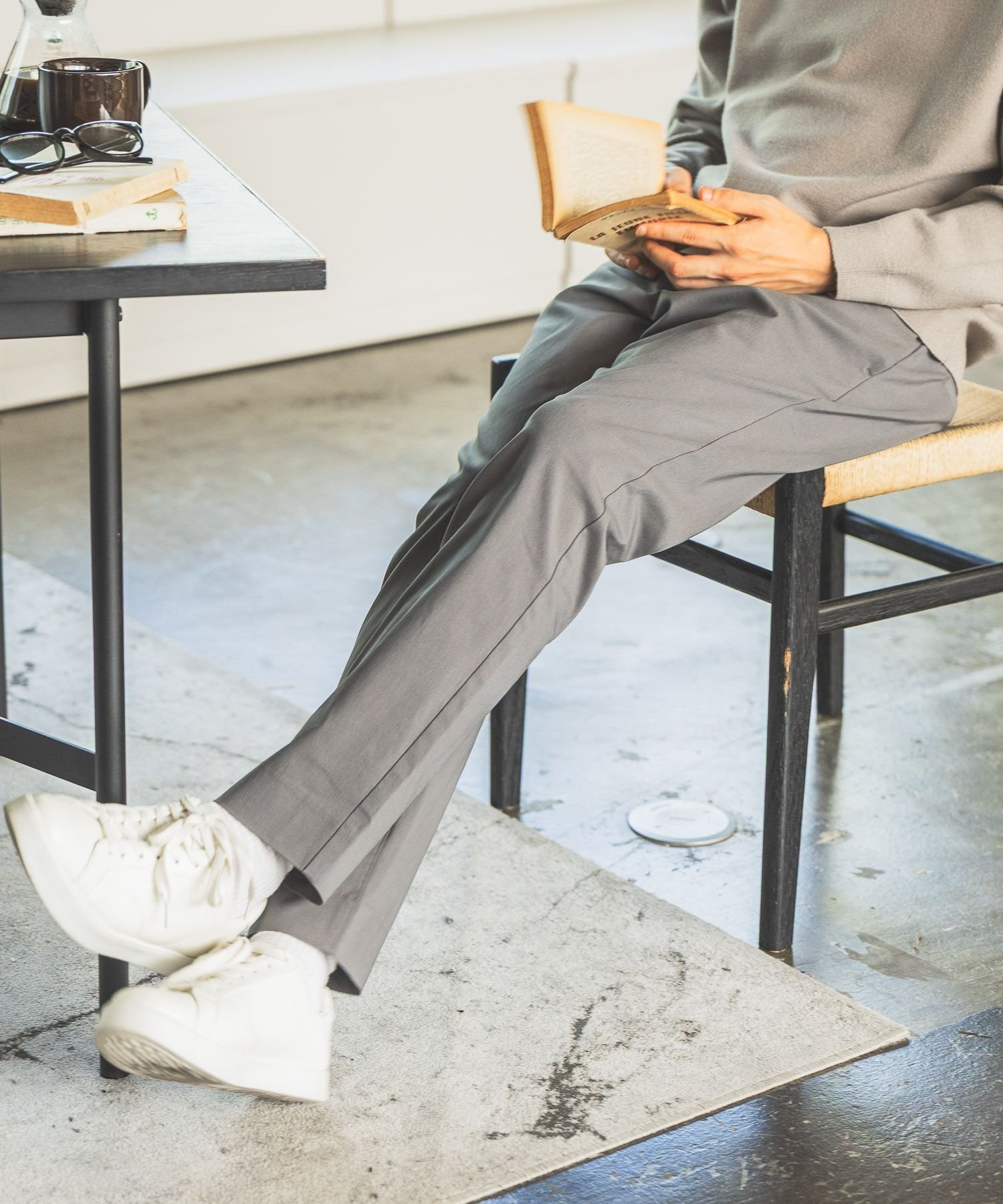 【グローバルワーク/GLOBAL WORK / MEN】のスゴラクストレッチスリムパンツ/975726 インテリア・キッズ・メンズ・レディースファッション・服の通販 founy(ファニー) 　ファッション　Fashion　メンズファッション　Fashion for Men　ボトムス　Bottoms　クッション　Cushion, Throw Pillow　ジャケット　Jacket, Outerwear　ストレッチ　Stretch, Stretchy Fabric　スラックス　Slacks, Dress Pants　スリム　Slim, Slim Fit　フィット　Fit, Slim Fit　グレー15|ID: prp329100004673760 ipo3291000000034384866