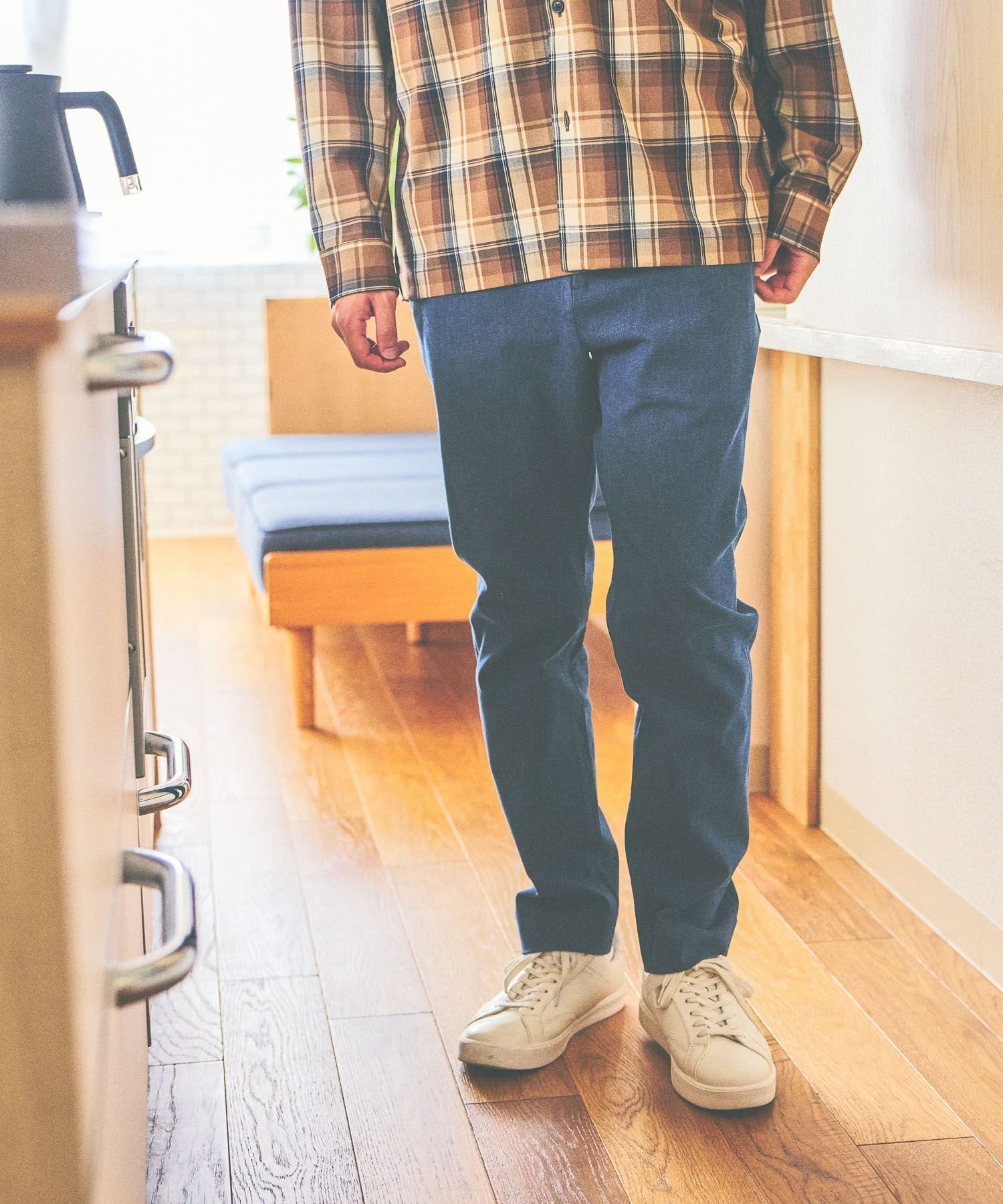 【グローバルワーク/GLOBAL WORK / MEN】のスゴラクストレッチスリムパンツ/975726 インテリア・キッズ・メンズ・レディースファッション・服の通販 founy(ファニー) 　ファッション　Fashion　メンズファッション　Fashion for Men　ボトムス　Bottoms　クッション　Cushion, Throw Pillow　ジャケット　Jacket, Outerwear　ストレッチ　Stretch, Stretchy Fabric　スラックス　Slacks, Dress Pants　スリム　Slim, Slim Fit　フィット　Fit, Slim Fit　中濃デニム|ID: prp329100004673760 ipo3291000000034384874